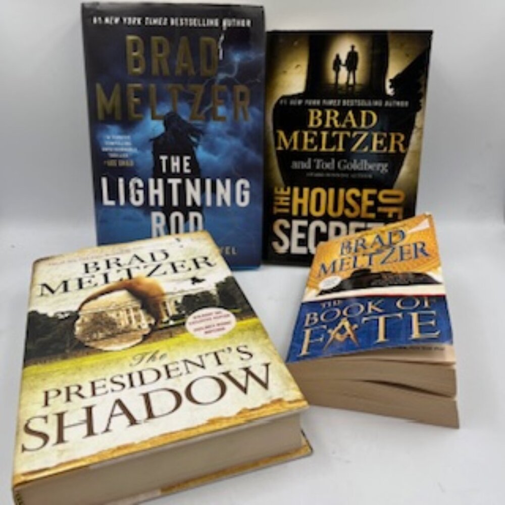 Brad Meltzer Set Of 4 Books Novels Hardbacks